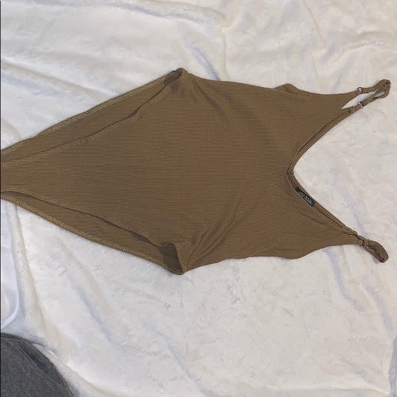 Olive Green Bodysuit - Picture 1 of 2